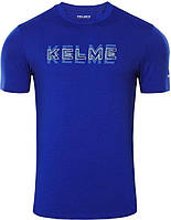 Футболка Kelme Round neck синяя 8151TX1006.9481