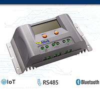 Контроллер заряда ALTEK P-30А/24V-USB/LCD для солнечных панелей и аккумулятора