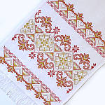 Рушник Вишиваний обрядовий  Лілея 36см х 200см Слобожанка