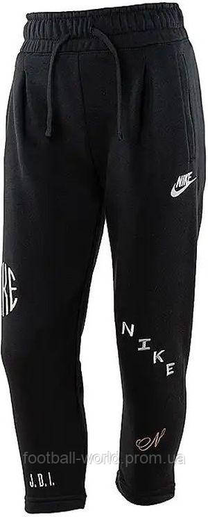 Спортивные штаны подростковые Nike NSW FT PANT RTL черные DD7132-010 - фото 1 - id-p1516620029