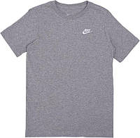 Футболка детская Nike NSW TEE EMB FUTURA серая AR5254-063