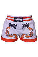 Шорты BERSERK Muay Thai Fighter white