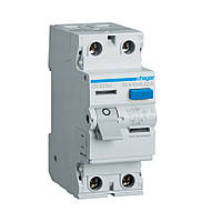 ПЗВ (ПЗВ) Hager CDA225D (ПЗВ 2P 6kA 25A 30mA A)