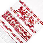 Рушник вишитий обрядовий Півники 36см х 200см, Слобожанка