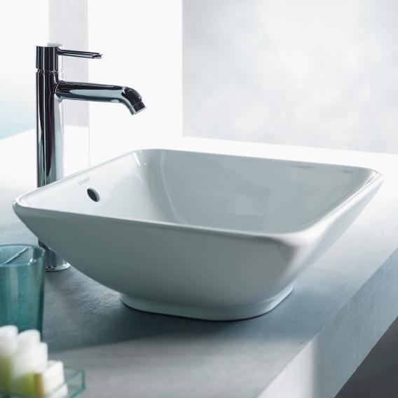 Квадратная раковина на столешницу 420х420х165 Duravit Bacino 0333420000 - фото 1 - id-p1618698920