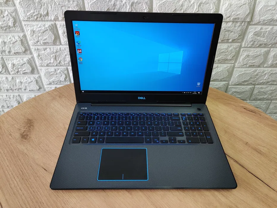 Ноутбук DELL G3 3579/15.6 FHD/IPS/i7 8750H/8Gb/SSD128Gb+HDD1Tb/GTX1050Ti-4Gb