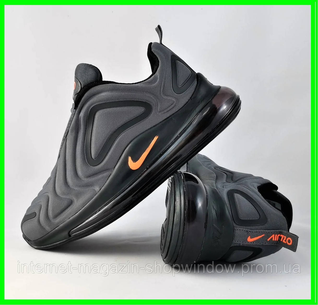 Кроссовки мужские N!ke Air Max 720. Серые кроссовки Найк. Видео Обзор