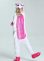 Пижама кигуруми для детей и взрослых розовый единорог | кенгуруми|.Топ! 158