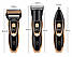 Машинка для стриження волосся 3 у 1 Geemy GM 595 / Триммер / Набір для стриження, фото 7