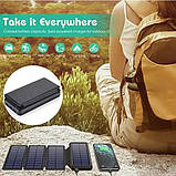 Сонячний зарядний пристрій Powerbank 26800mAh + Solare HX160S5, фото 6