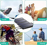 Сонячний зарядний пристрій Powerbank 26800mAh + Solare HX160S5, фото 5