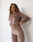 Домашній костюм кофта+штани 0285/289 Barwa Garments, фото 5