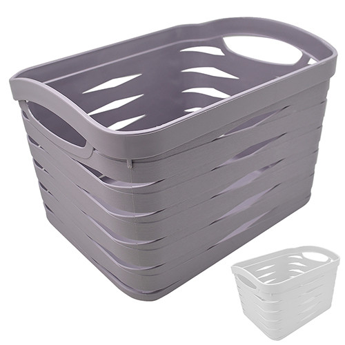 Кошик з ручками для білизни та дрібниць Stenson 30494-L, фото 1