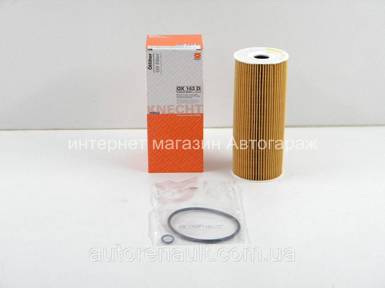 Фільтр масляний на Фольксваген Крафтер": 2.5 TDI 2006-> KNECHT (Німеччина) OX143D, фото 1