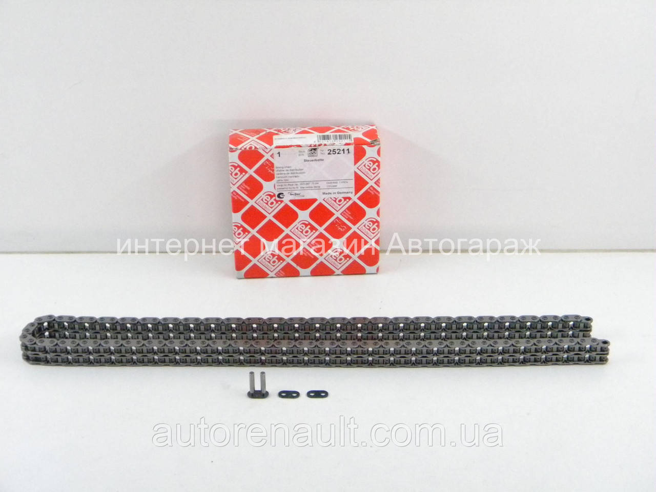 Ланцюг приводу ГРМ Мерседес Спринтер 2.2/2.7 CDI 2000-2006 FEBI BILSTEIN (Німеччина) 25211