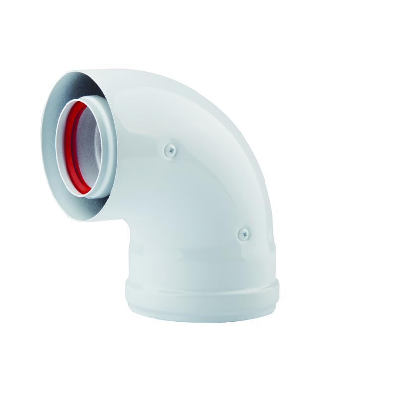 Кут коаксійний 90° 60х100 (Standart), фото 1