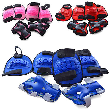 Захист рук та ніг для катання на велосипеді, роликах, самокатах, скейті (MS 0335)