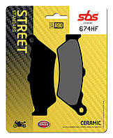 Тормозные колодки SBS 674HF Standard Brake Pads, Ceramic