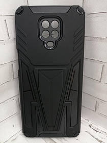 Чохол для Xiaomi Redmi Note 9S/ Note 9 Pro накладка бампер протиударний Silicon Cover чорний