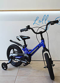 Двоколісний велосипед Corso Connect на 14 дюймів, Синій MG-14014