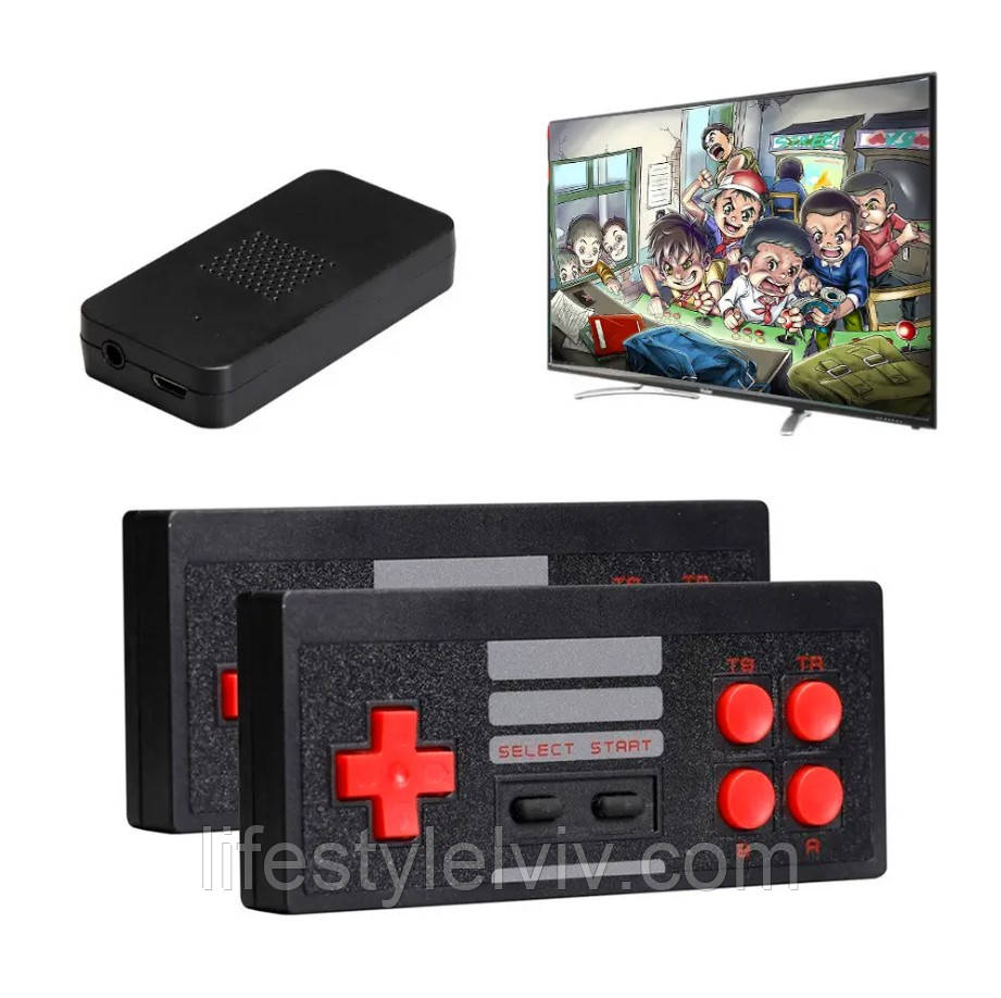 Ігрова приставка GAME 620 з бездротовими джойстиками/Ігрова консоль/Рітроприставка, фото 1
