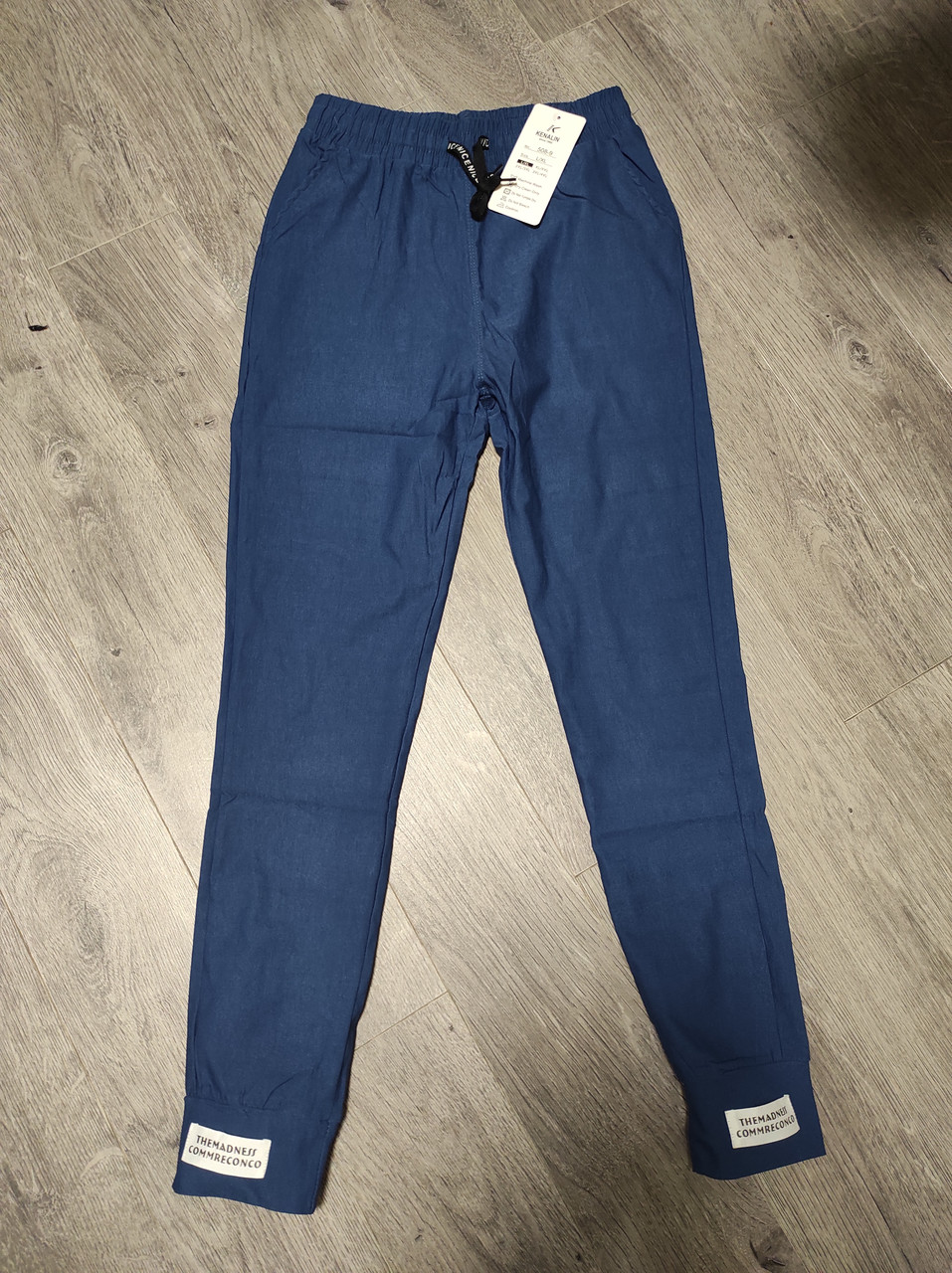 Жіночі штани весняні ТМ Kenalin 46р сині, фото 1