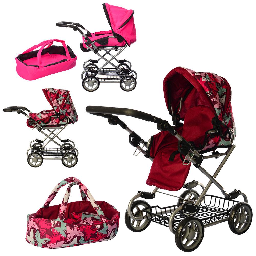 Купить Коляска для куклы Melogo, классика, 2 в 1, с люлькой ...