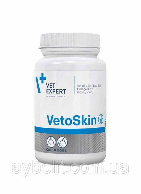 VetExpert VetoSkin (ВетоСкин) для животных с дерматологическими нарушениями 60 капсул