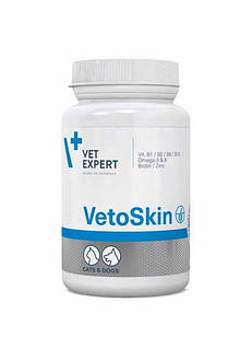 VetExpert VetoSkin (ВетоСкин) для животных с дерматологическими нарушениями 60 капсул