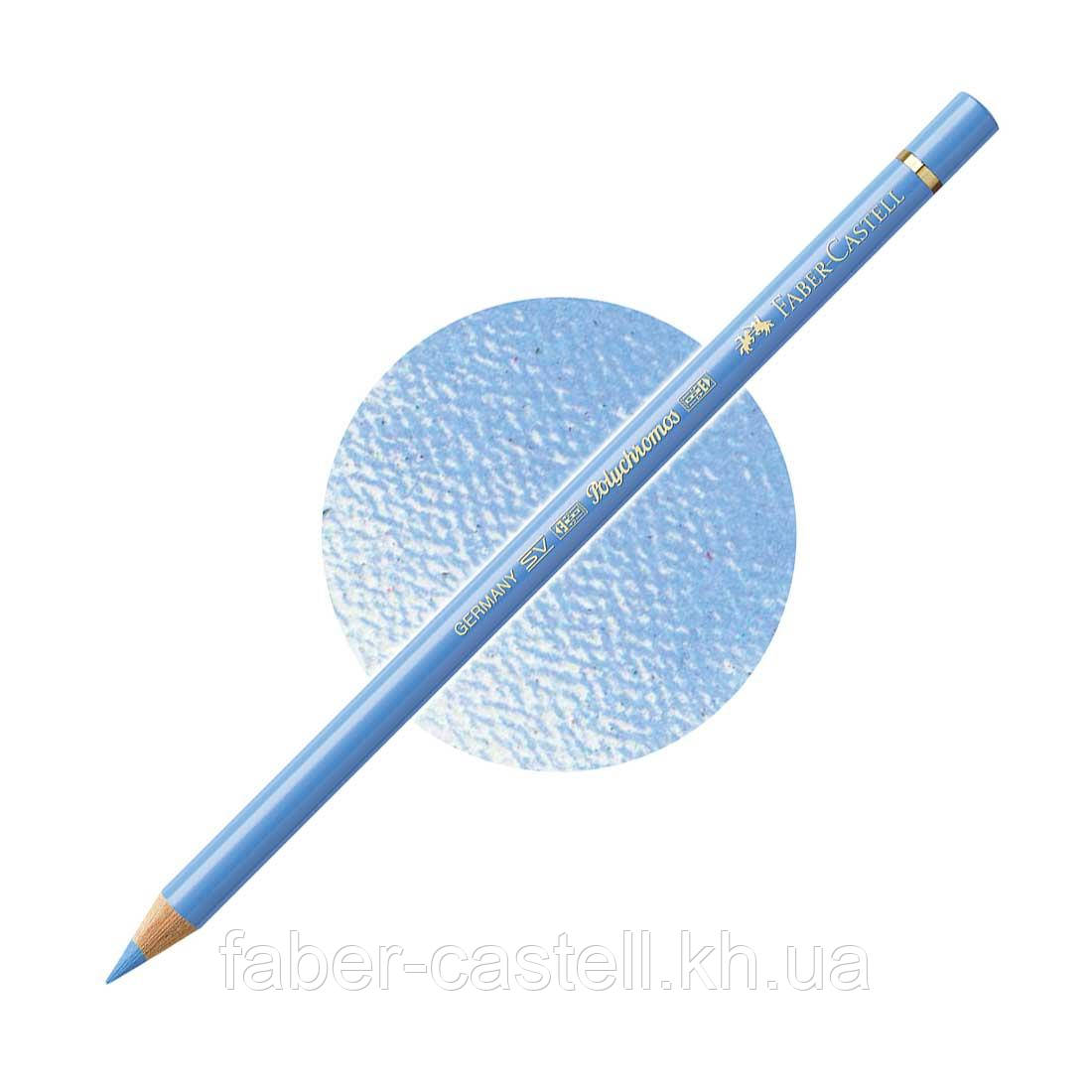 Олівець кольоровий Faber-Castell POLYCHROMOS колір лазурний №146 (Sky Blue), 110146