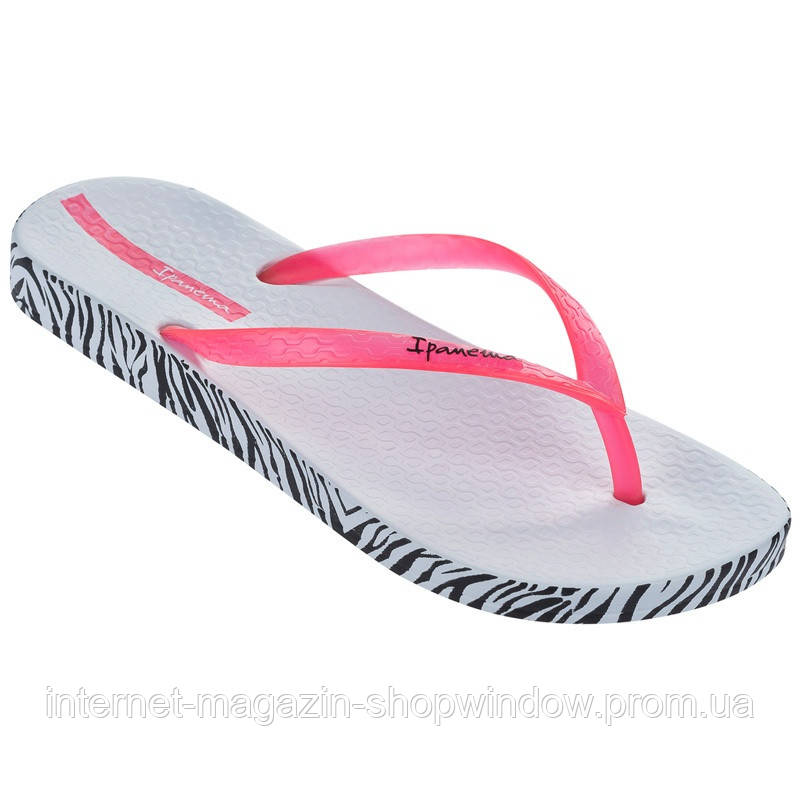 Женские вьетнамки Ipanema Anatomic Soft. Белые вьетнамки женские