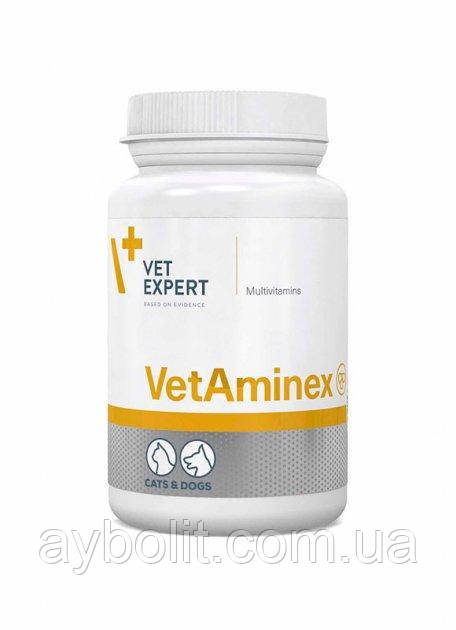 Добавка VetExpert VetAminex витаминно-минеральный комплекс для собак и кошек 60 капсул, фото 1