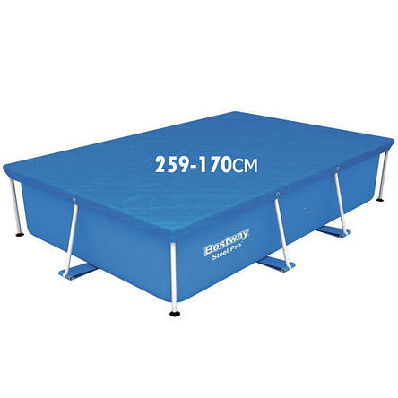 Тент для каркасного басейну Bestway 58105, 259 х 170 см, фото 1