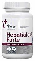 Добавка для здоров'я печінки Гепатиале Форте Hepatiale Forte Small Breed VetExpert для кішок і собак 40 капс.