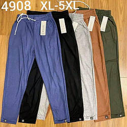 Женские брюки эластан однотонные на резинке и шнурке размер Полубатал 48 50 52 54 разные цвета опт цена