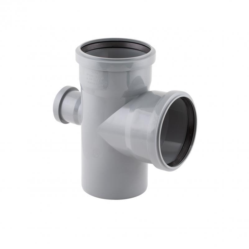 Хрестовина каналізаційна TA Sewage 110х110х110х50, 90°, фото 1