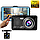 Автомобільний відеореєстратор T709 Touch screen (2 камери) 1296P Full HD метал, фото 3