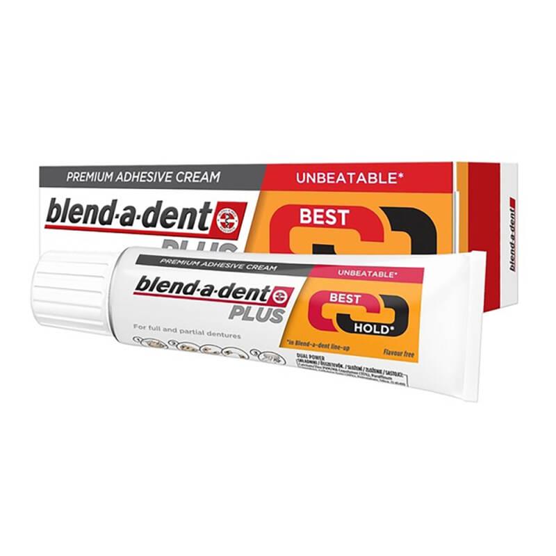 Фіксуючий крем Blend-a-dent для зубних протезів 40 г