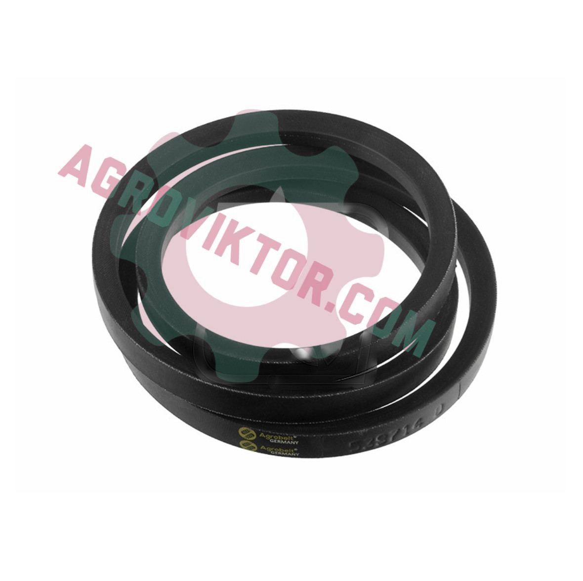 912717M1 Ремінь ходовий верхній 45x2880La AGROBELTS  комбайна Massey Ferguson 520 525 535 560 565 620-835, фото 1