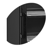 Шафа морозильна Tefcold UFSC370G Black, фото 4