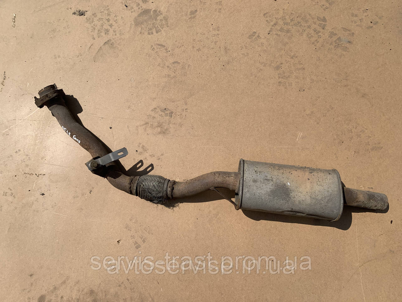 Резонатор Volkswagen Passat B5 1.8 бензин, фото 1