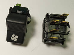 Клавіша вентилятора з підсвіткою символа 72.3709-02