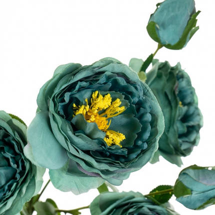 Букет, півонії польові, блакитний, 67 см, у пакованні 2 шт. (8114-005), фото 2