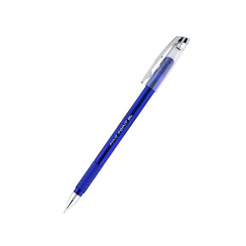 Ручка кулькова Fine Point Dlx UX-111 Різні кольори сині