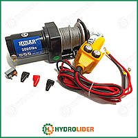 Лебедка электрическая 0,9 т 12V BST 2000 LBS Y Husar Winch