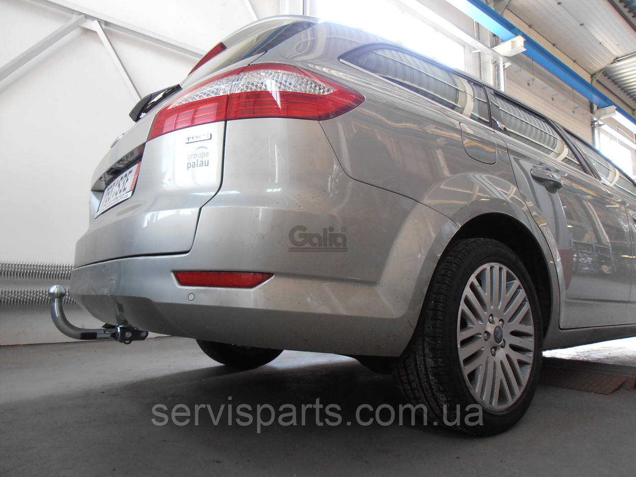 Оцинкованный фаркоп на Ford Mondeo lV 2007-2014 (седан и универсал) - фото 1 - id-p1618837449