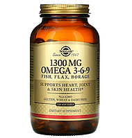 Рыбий жир Омега 3-6-9 Solgar Omega-3-6-9 1300 мг 120 капсул