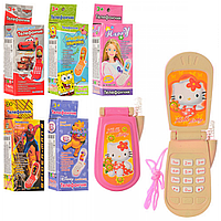 Телефон M 0265 I U/R-1 мобільний, 6 видів, в коробці, 4,5-9см