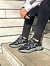 Кросівки чоловічі чорні Adidas Ozweego Adiprene pride (00334), фото 9