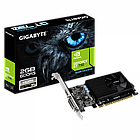 Відеокарта GeForce GT730, Gigabyte, 2Gb DDR5, 64-bit, DVI/HDMI, 902/5000MHz, Low Profile (GV-N730D5-2GL)